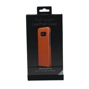 Mujjo Full Leather Case for Samsung Galaxy S8 – Saddle Tan | Minimalist Design |